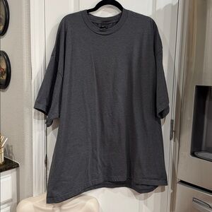 Hanes Gray Men's Beefy T-Shirt 3XL